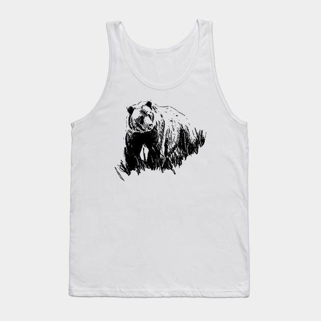 Grizzly Tank Top by Thistle Kent